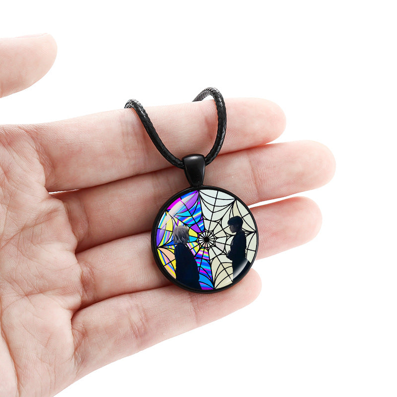 Wholesale Zinc alloy American TV series necklace