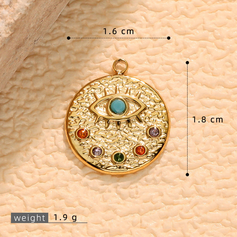 Wholesale e-commerce series of geometric stainless steel pendants