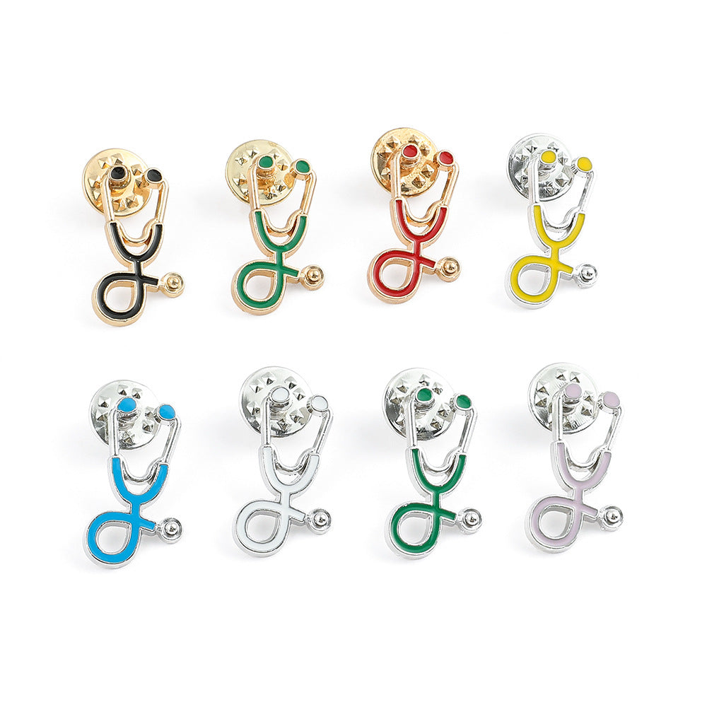 Wholesale10pcs  Stethoscope Brooch
