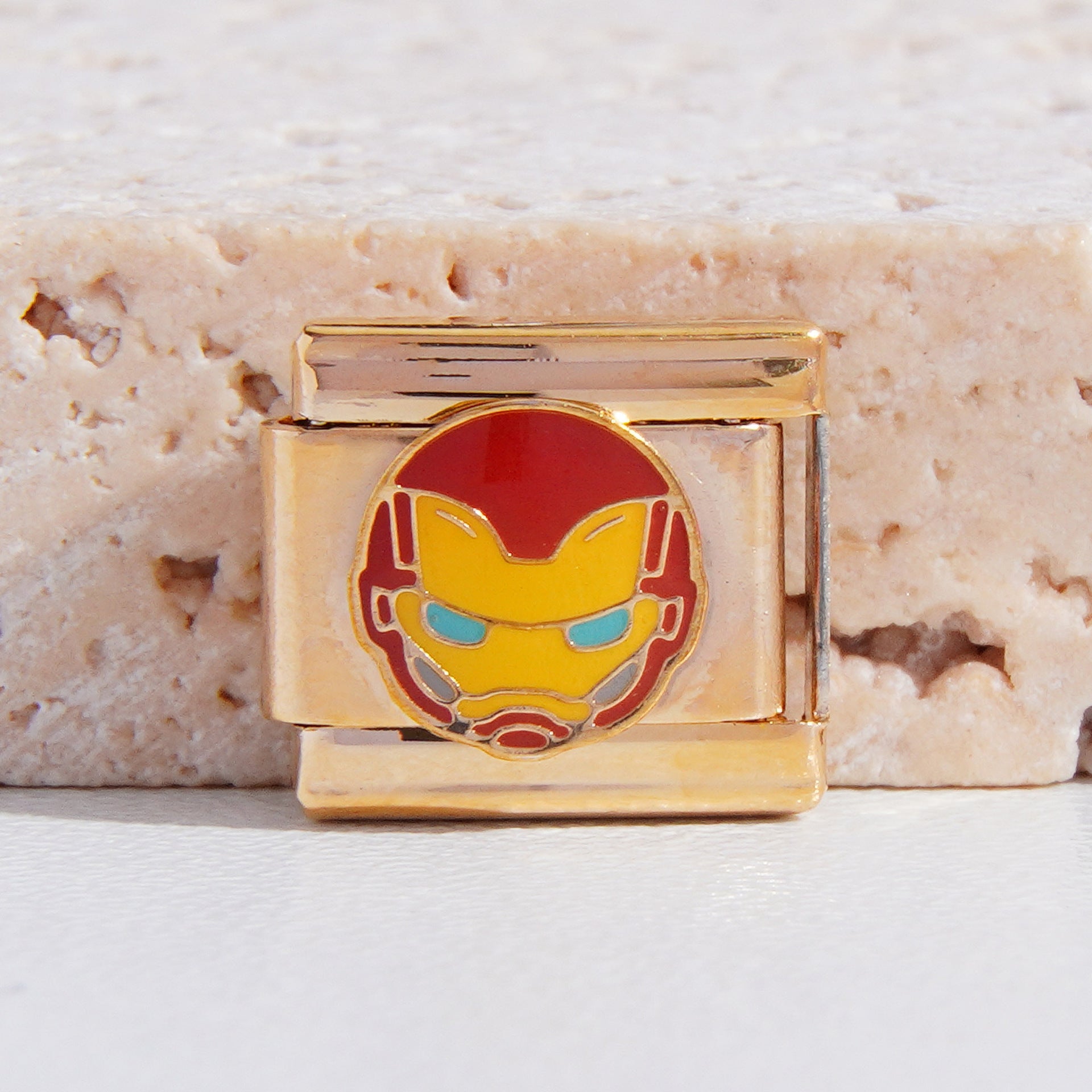 Wholesale Italian Charm Bracelet 9mm DIY Splicing Creative Pattern Stainless Steel Composable Bracelet