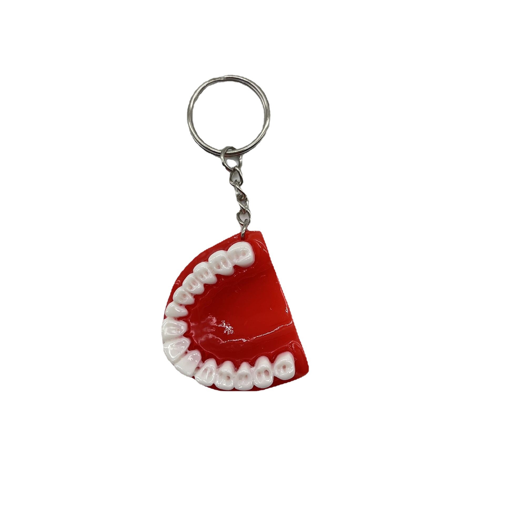 Wholesale Mini Resin Tooth Keychain