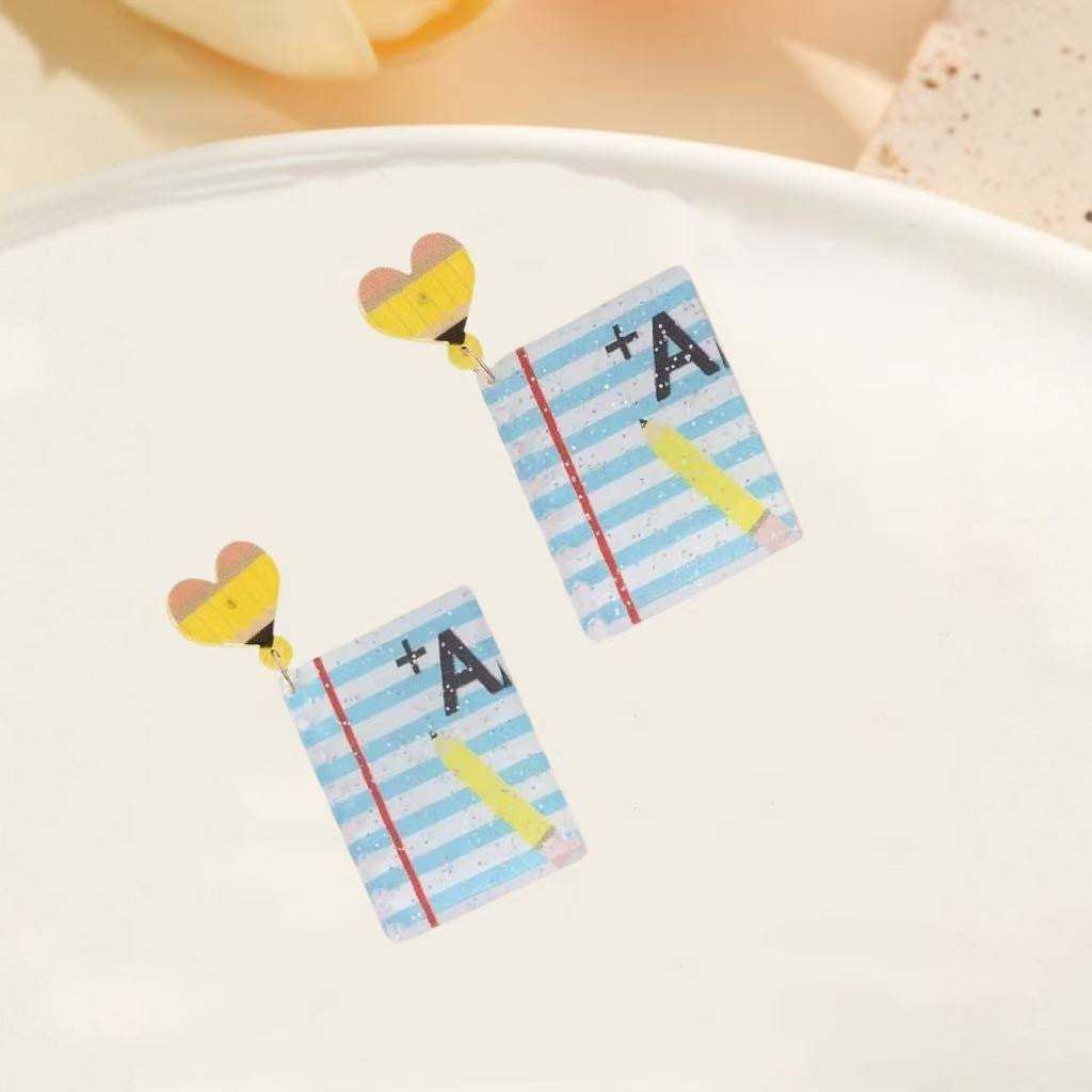 Wholesale  Acrylic Pencil  Earrings