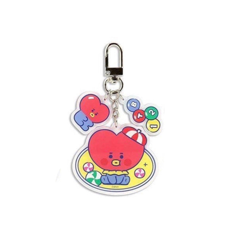 Wholesale Cute cartoon acrylic keychain
