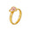 Wholesale love inlaid shell ring