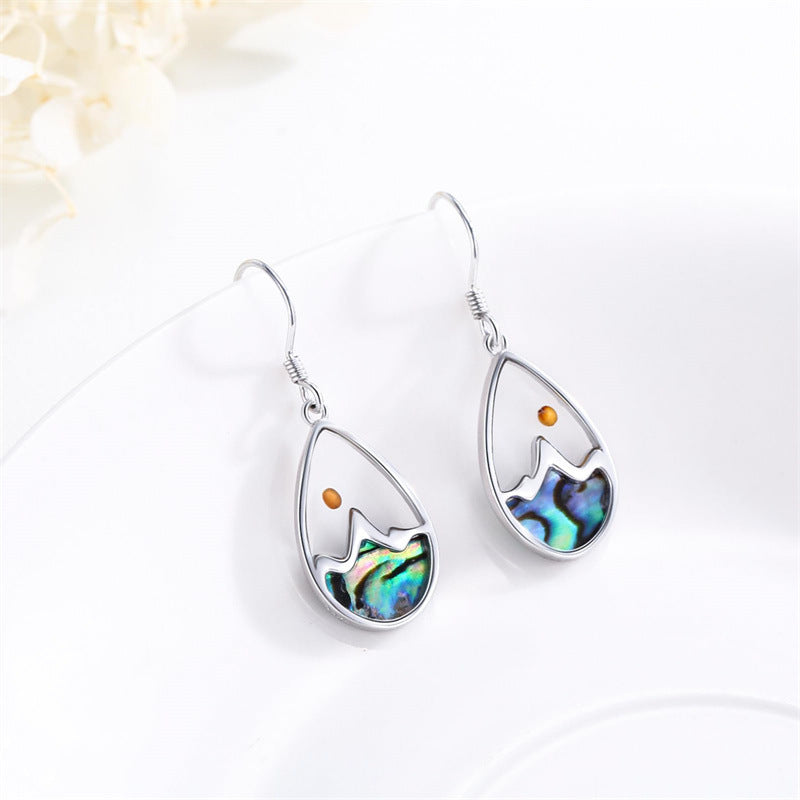 Wholesale Simple Hill Mustard Seed Stainless Steel Earrings ACC-ES-MS006
