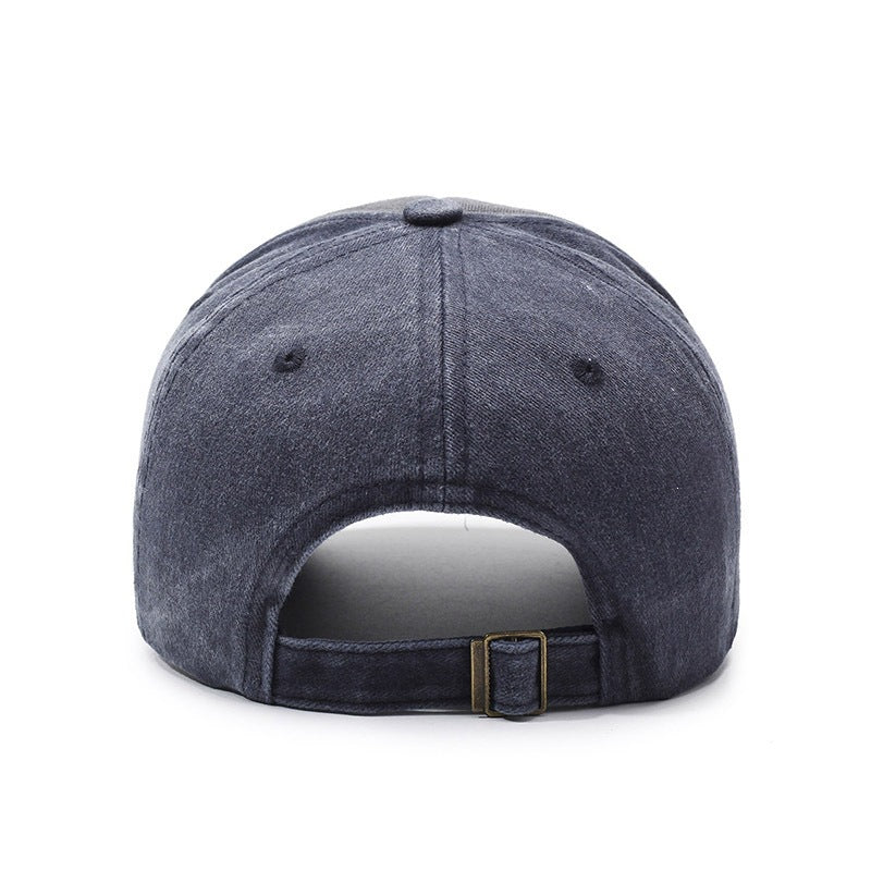 Wholesale Embroidered Shark Baseball Cap Distressed Hip Hop Style Adjustable Sun Hat Trendy Streetwear Accessory For Men And Women Boutique Resale