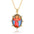 Wholesale retro portrait pendant women's jewelry necklace