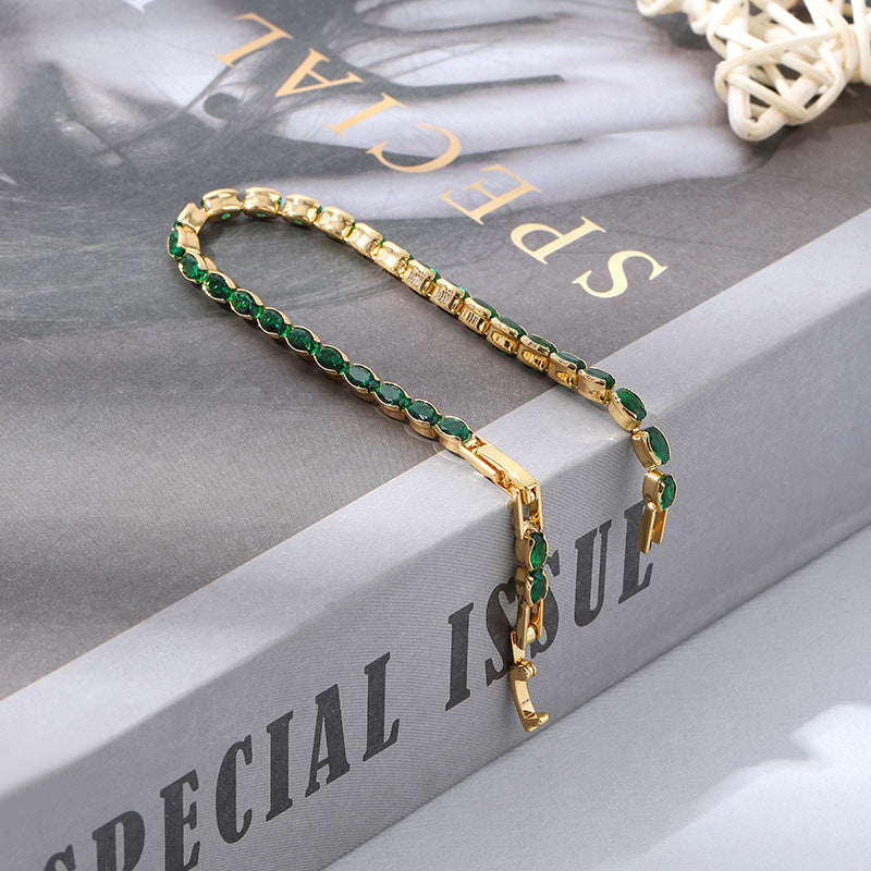 Wholesale Zircon Full Diamond Bracelet Crystal Bracelet ACC-BT-Jiay002