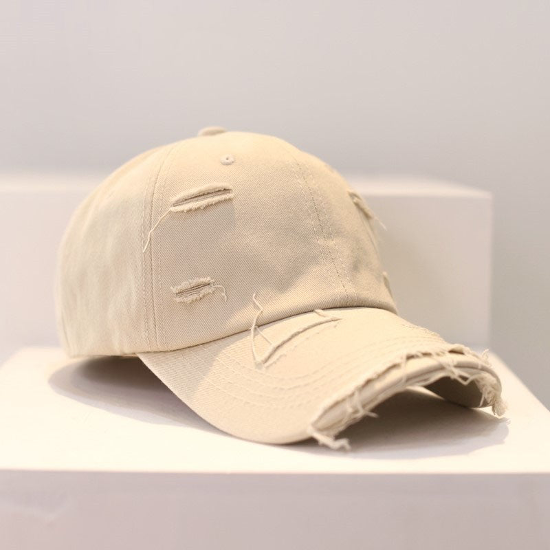 Wholesale Ripped Baseball Caps with Holes Hat ACC-HT-TangYi001