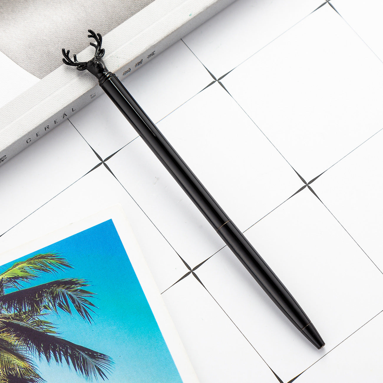 Wholesale Cute Colorfulfulful Deer-shaped Ballpoint Pen