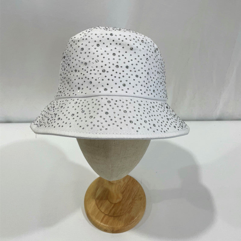 Wholesale Starry Rhinestone Bucket Hat ACC-HT-YunDa001