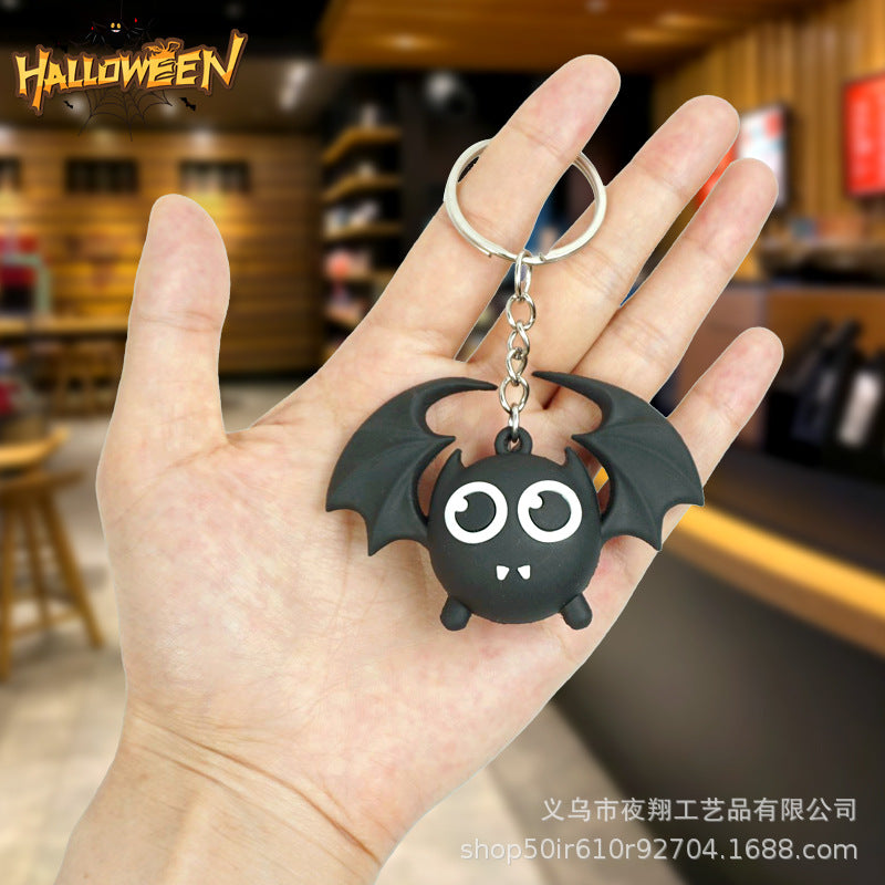 Wholesale Cartoon Halloween Pumpkin Keychains ACC-KC-Yexiang001