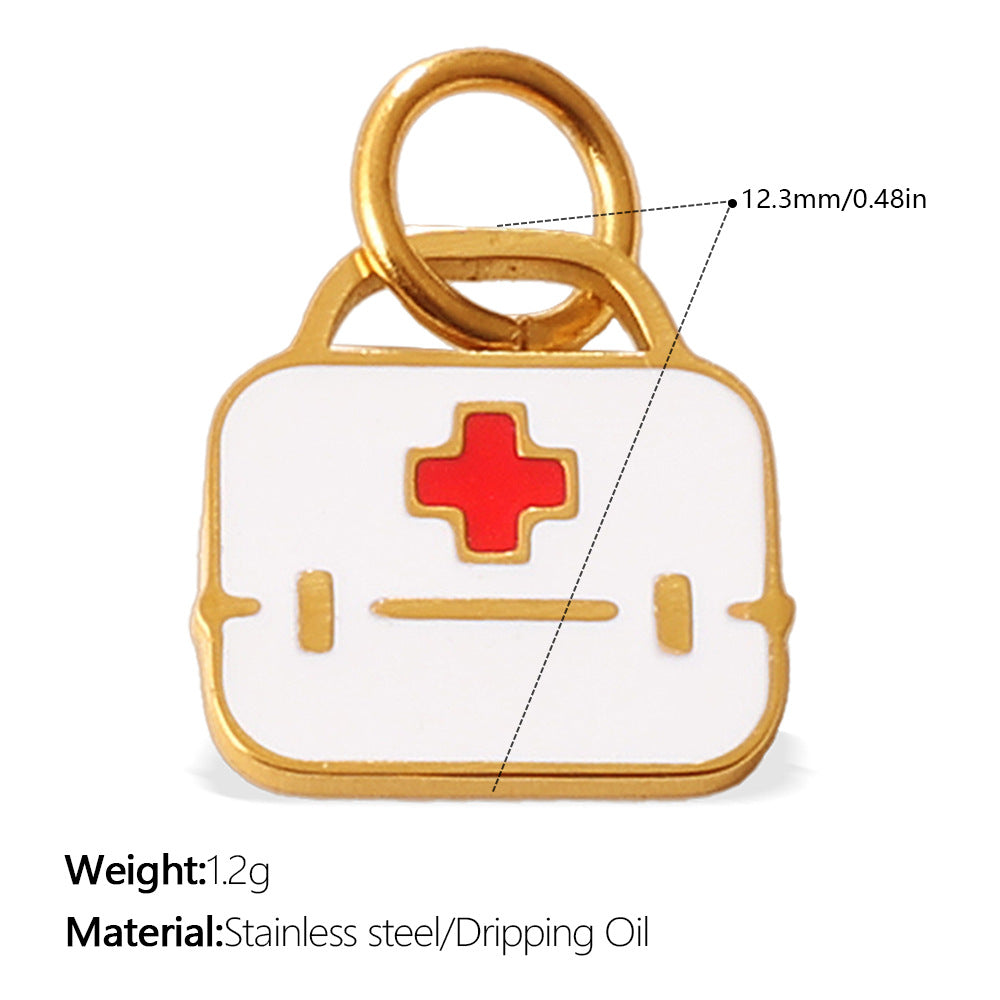 Wholesale Stainless Steel Tooth-Shaped Medical Box — " Lifestyle Series"  Versatile &  Stylish Pendant