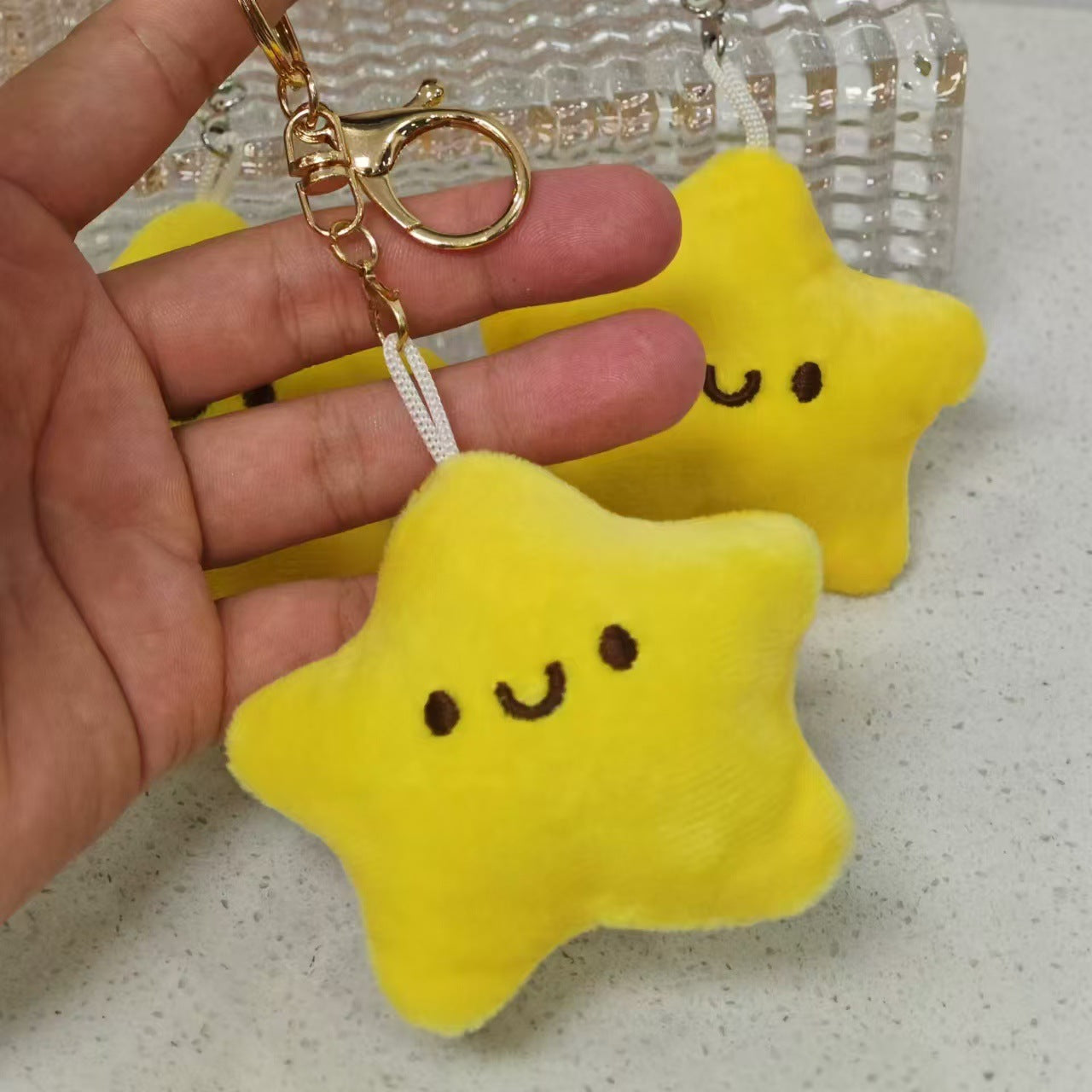 Wholesale cartoon cute star doll keychain