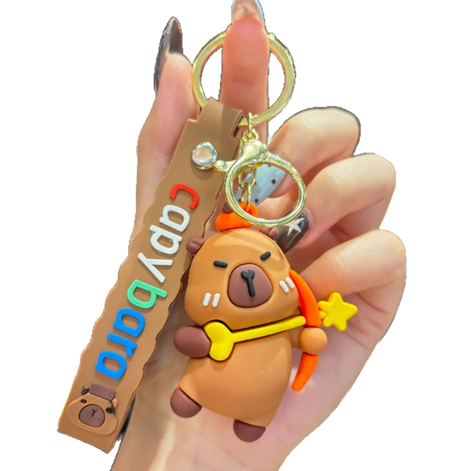 Wholesale  cute   doll pendant keychain