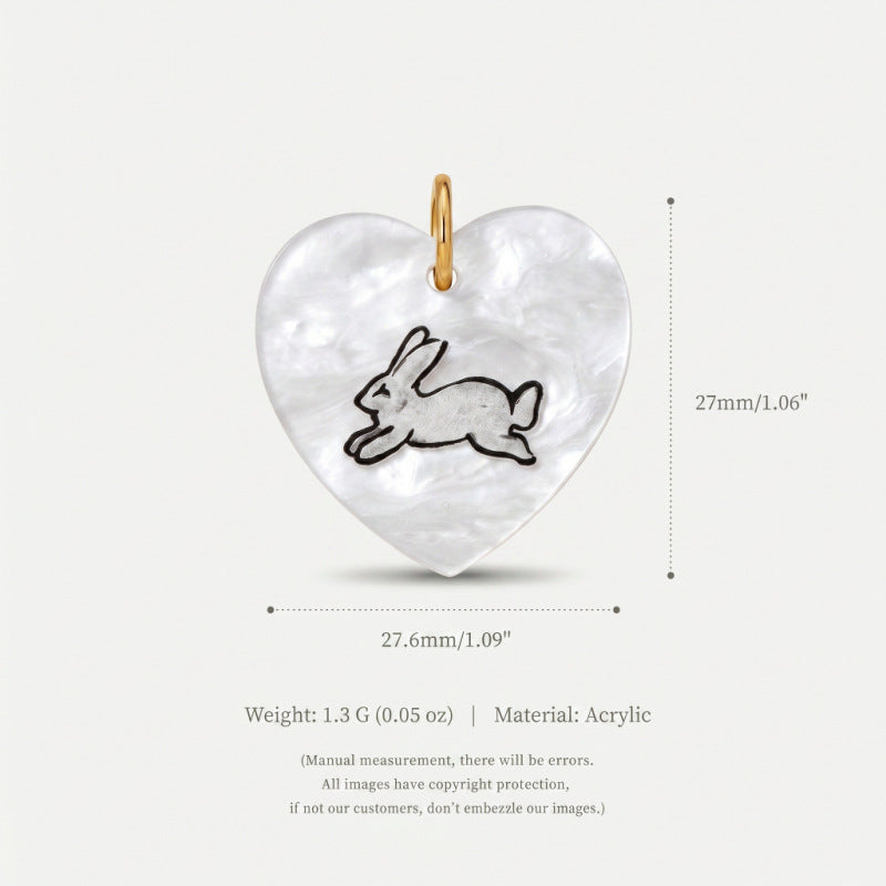 Wholesale Stainless Steel Fox Pendant 18K Gold Plated Animal Charm Trendy Fashion Accessory For DIY Jewelry Making Boutique Resale