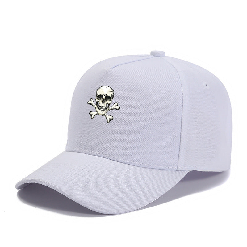 Wholesale  popular skull pattern baseball cap