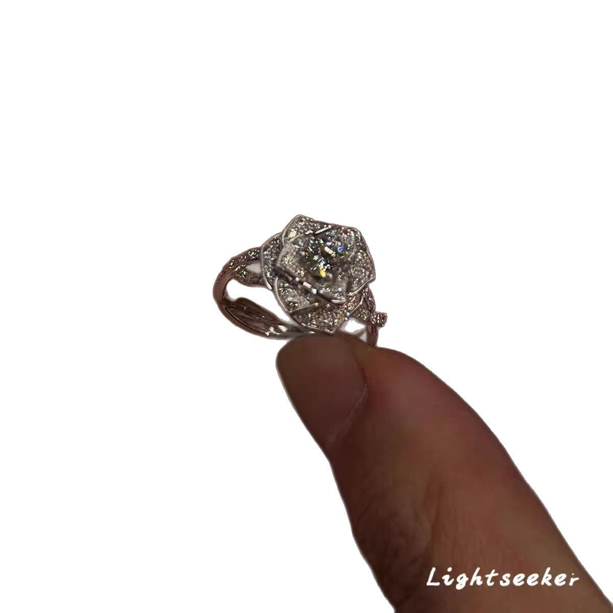 Wholesale French Vintage Ring Alloy with Zircon Jewelry Accessory