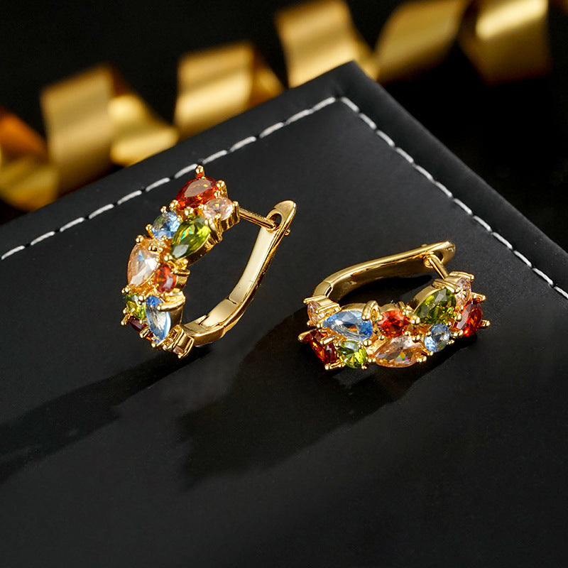 Wholesale Colorful Distinctive Earrings Super Flash  Earrings