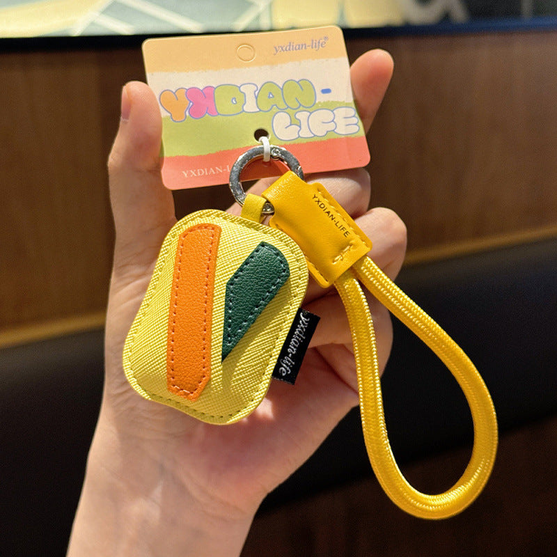 Wholesale Trendy 26 Letter PU Leather Keychain Pendant Graduation Gift Car Key Accessory
