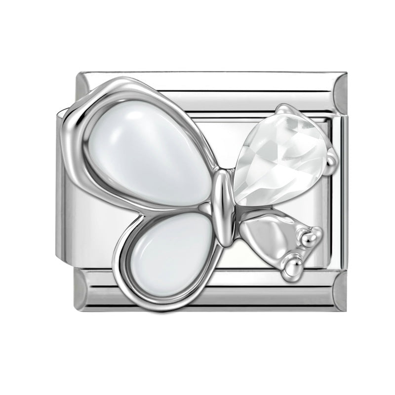 Wholesale Italian Charm Bracelet 9mm DIY Splicing Cute Creative Stainless Steel Composable Bracelet