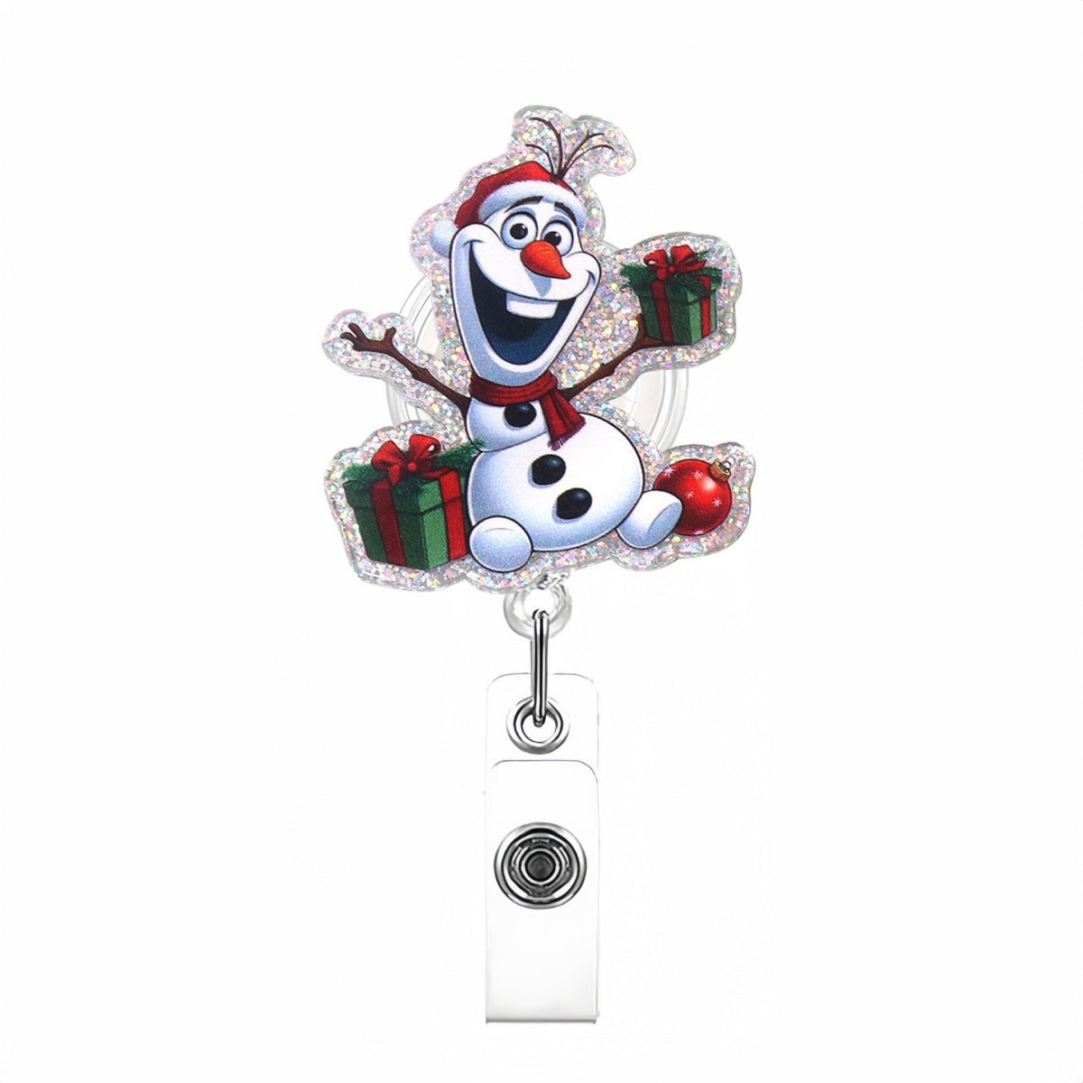 Wholesale Christmas  acrylic    Badge Reels