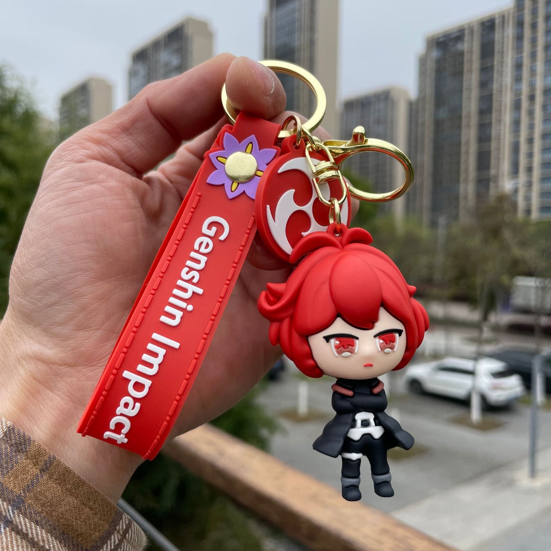 Wholesale Cartoon Cute Silicone Keychains ACC-KC-Yaop003