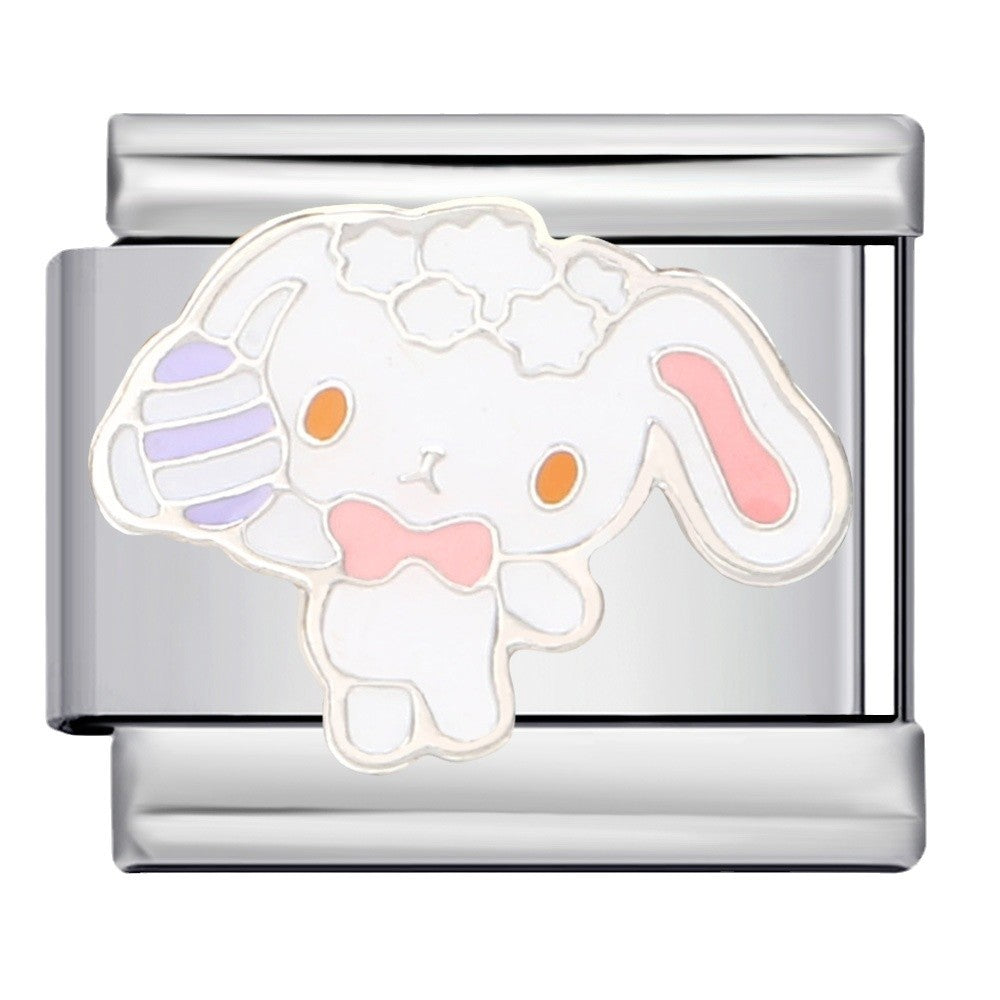 Wholesale 5pcs Italian Charm Bracelet 9mm DIY Splicing Cute Creative Stainless Steel Composable Bracelet