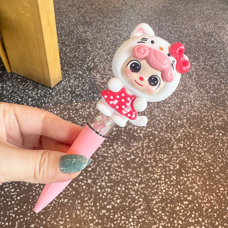 Wholesale Cute cartoon 3D doll ballpoint pen