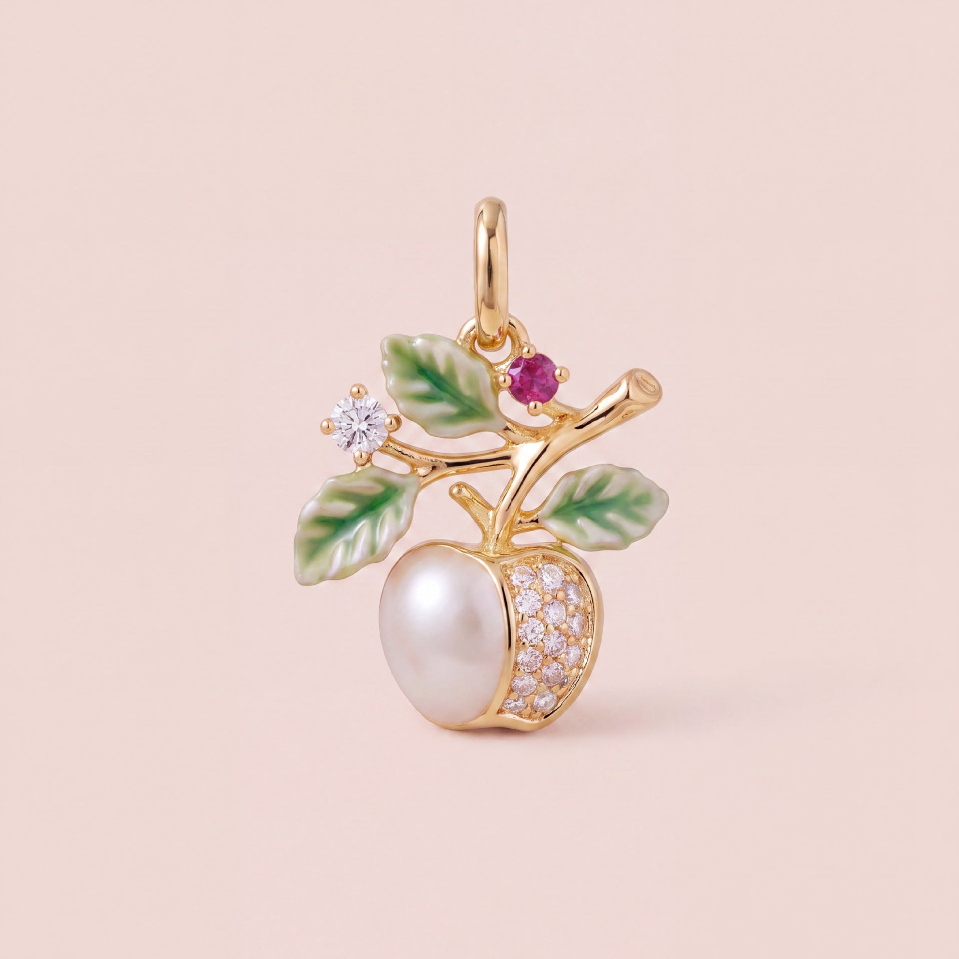 Wholesale Chic Lemon Fruit Pendant Charm DIY Jewelry Accessory Copper Electroplated For Bracelet Necklace Making Boutique Resale
