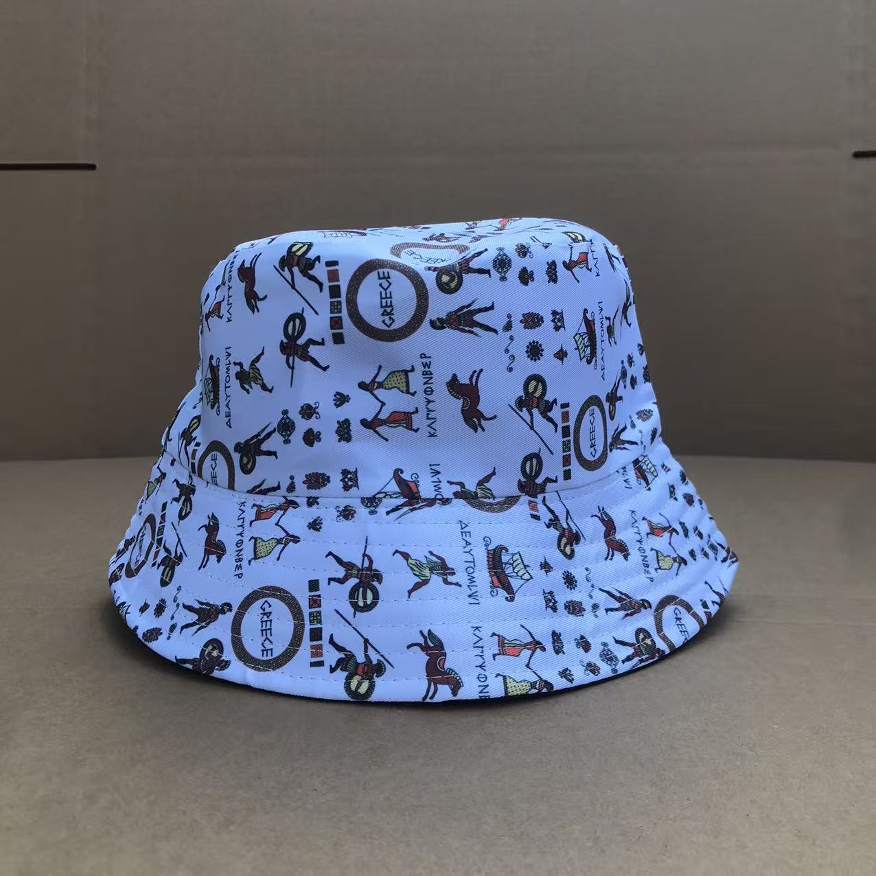 Wholesale Fruit Floral Print Bucket Hat For Adults Sun Protection Outdoor Fashion Accessory Boutique Gift Resale