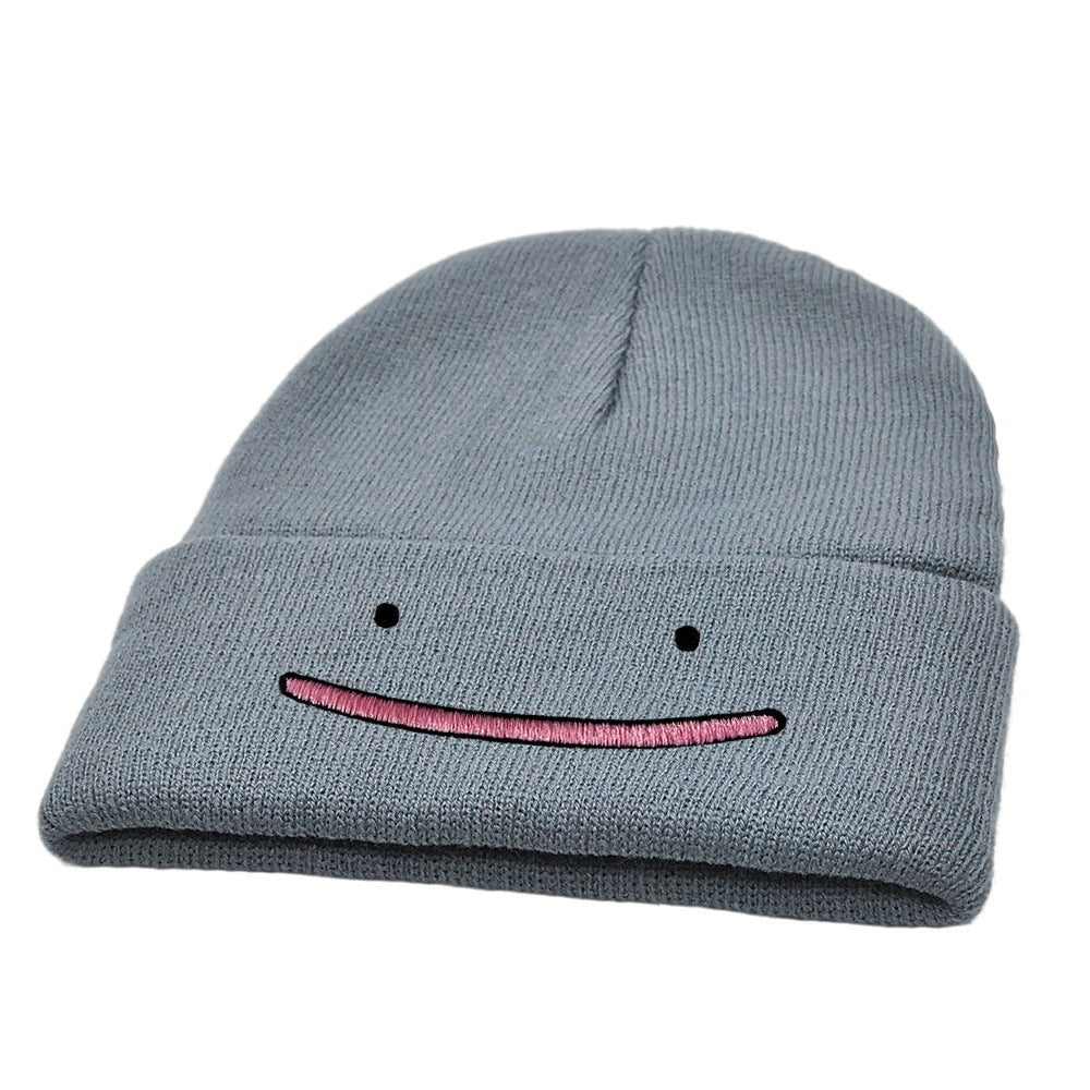 Wholesale cartoon cute embroidered beanie hat