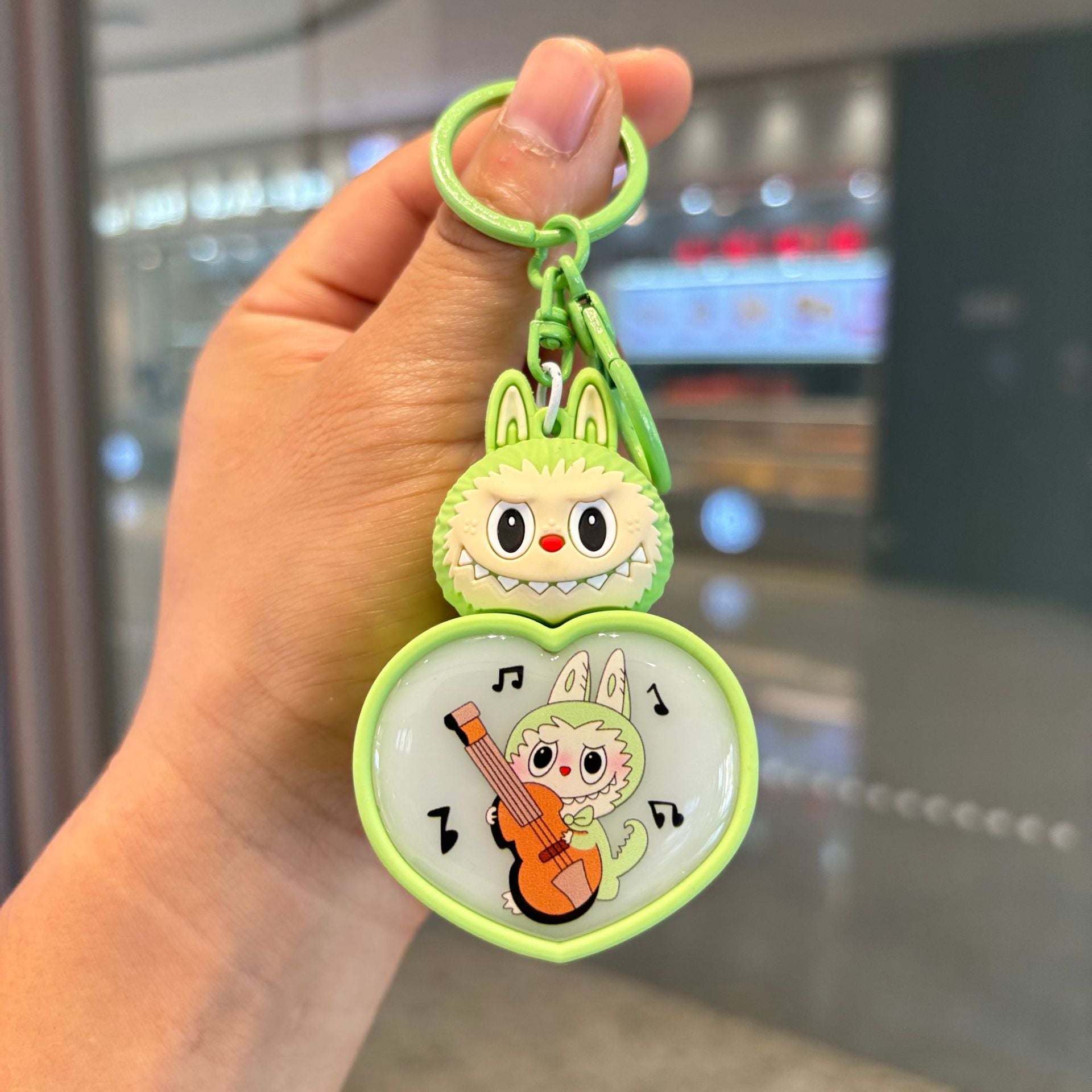 Wholesale Love Cartoon Doll Night Light Keychain ACCVIP-KC-ZeCi003