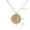 Wholesale Stainless Steel Twelve Constellations Coin Necklace