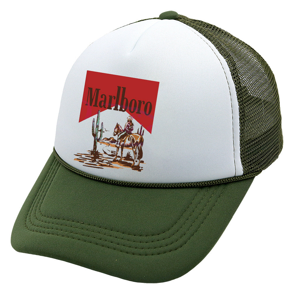 Wholesale Trucker Hat Cowboy Denim Baseball Cap Mesh Cap ACC-HT-HaiPu020