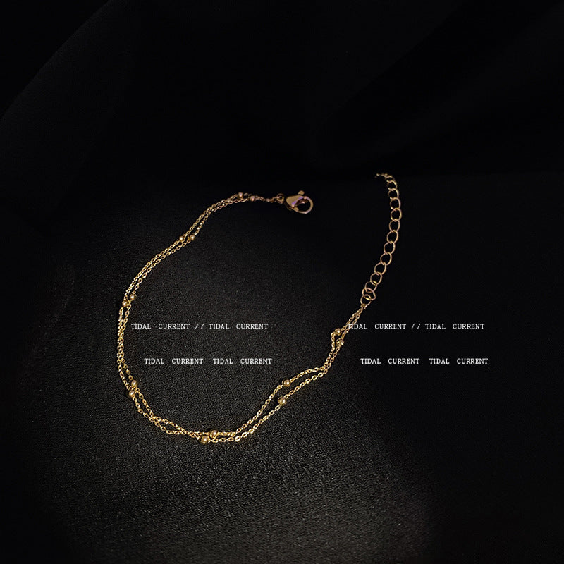 Wholesale vintage pearl bracelet titanium steel couple bracelet ACC-BT-Sengw001