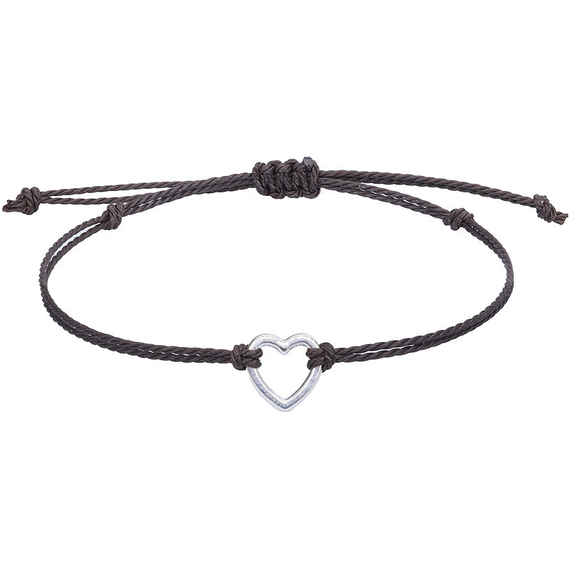 Wholesale Love Bracelet Wax Thread Braided ACC-BT-YiYe006