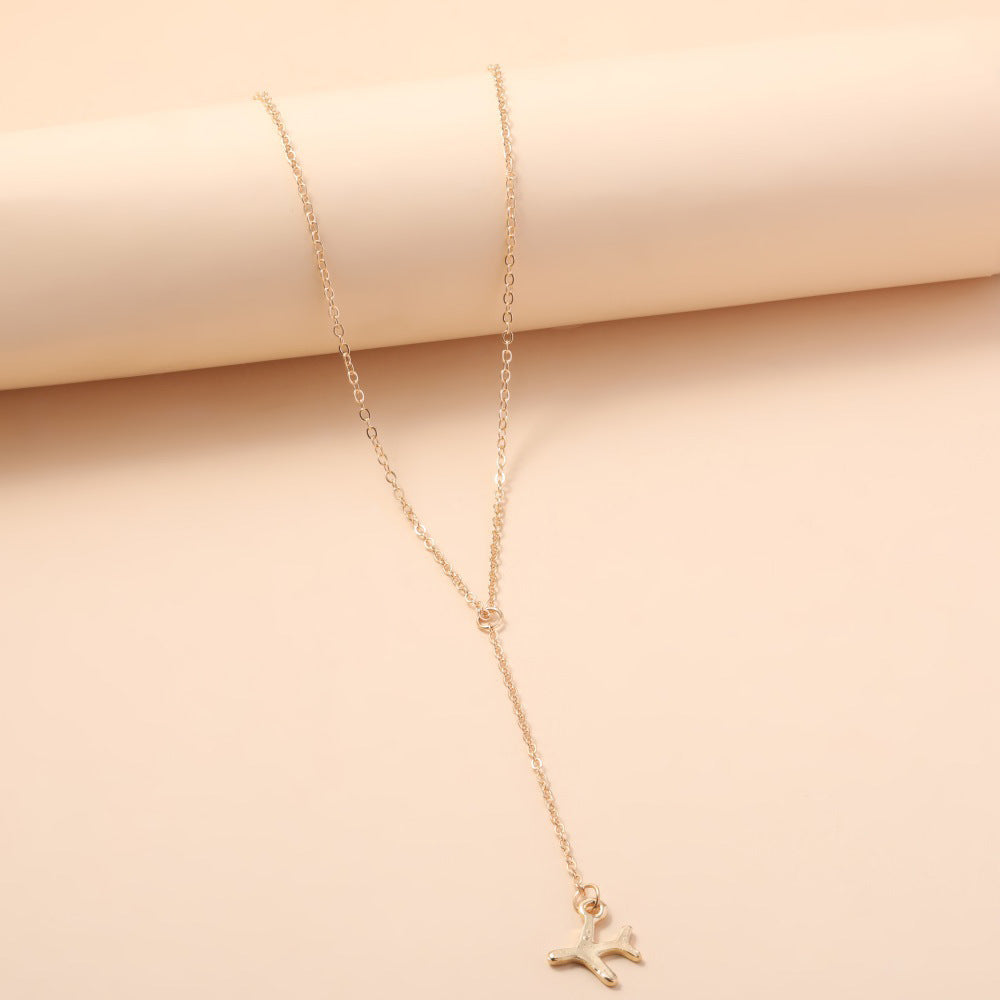 Wholesale  Alloy Necklace  Airplane Jewelry