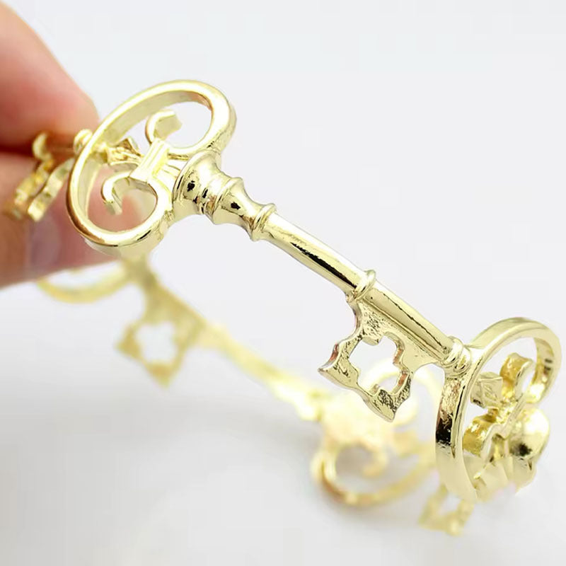 Wholesale Vintage Hollow Key Cross Bridal Bracelet