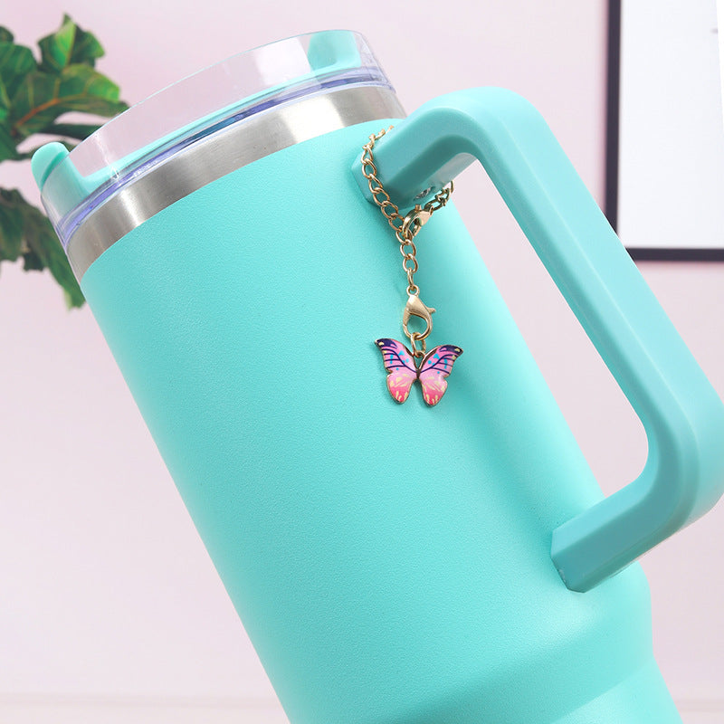 Wholesale Colorful Butterfly 40oz Cup Hanging Ornaments Cup Accessories ACC-CA-YTian004