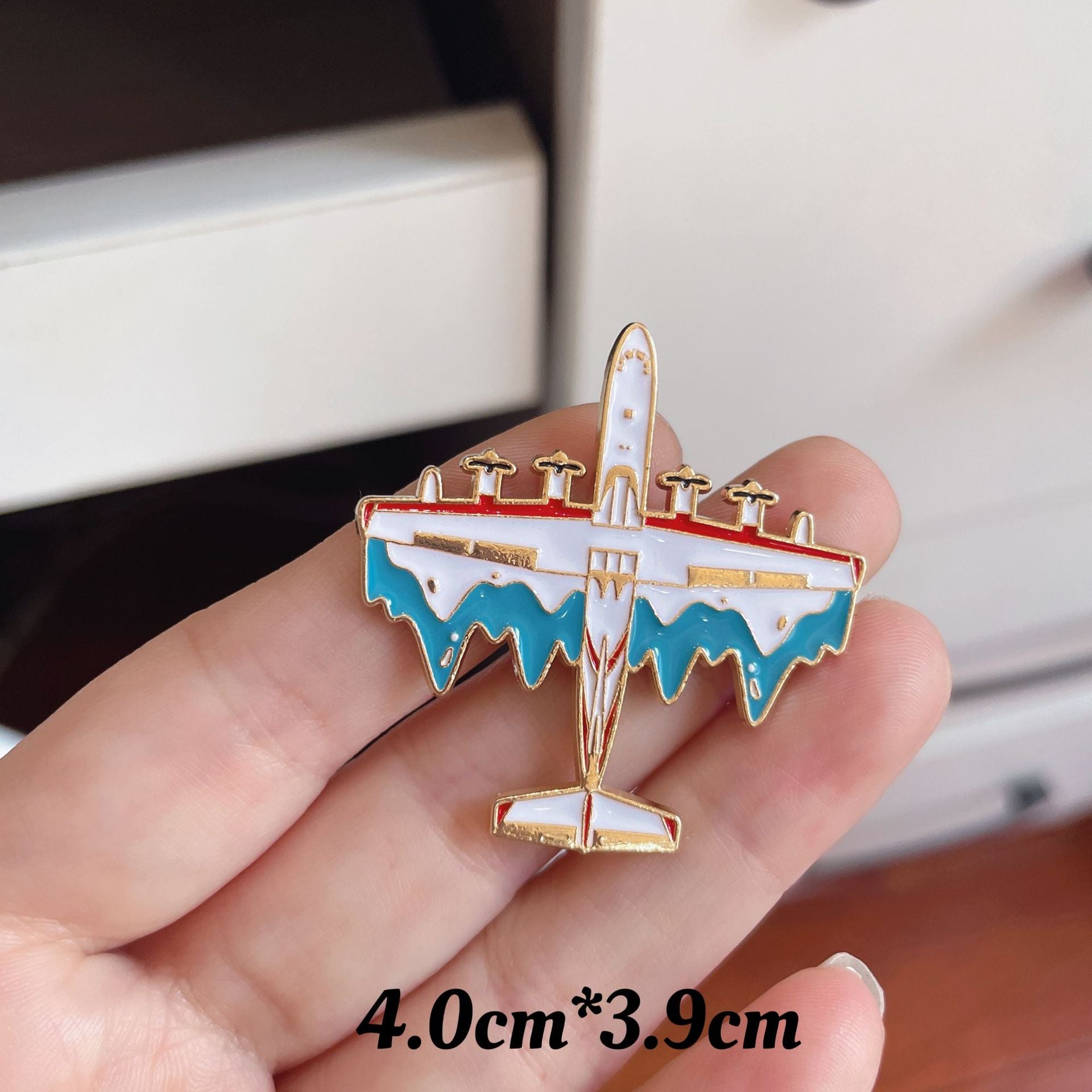 Wholesale model aviation aircraft metal Brooch