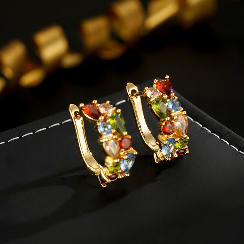 Wholesale Colorful Distinctive Earrings Super Flash  Earrings