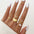Wholesale 30pcs/set geometric Gothic wind finger ring female personality irregular ring suit