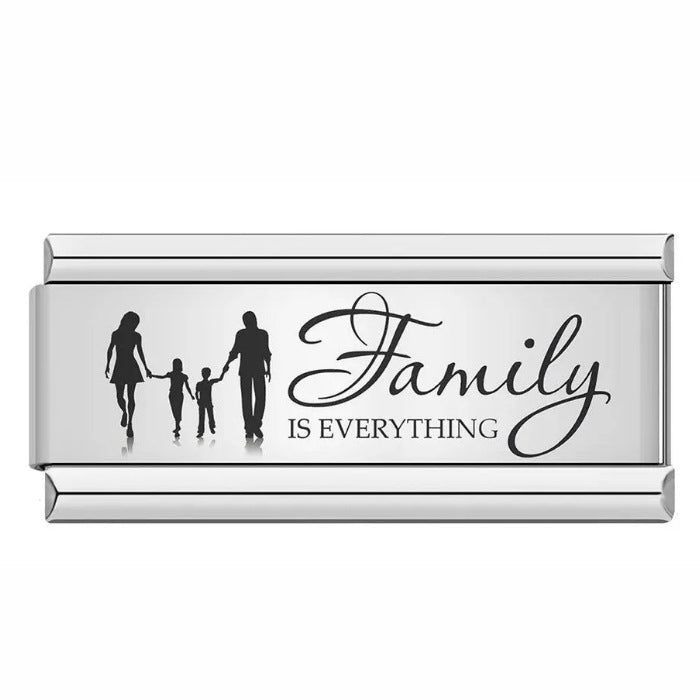 Wholesale Italian Charm Bracelet 9mm DIY Splicing Removable Long Stainless Steel Composable Bracelet