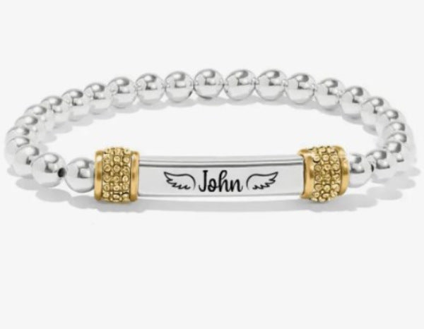 Wholesale Titanium Steel Engraving Bracelet