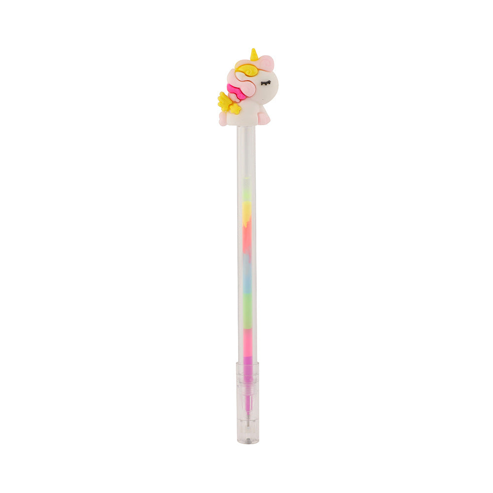 Wholesale  cartoon unicorn transparent pen