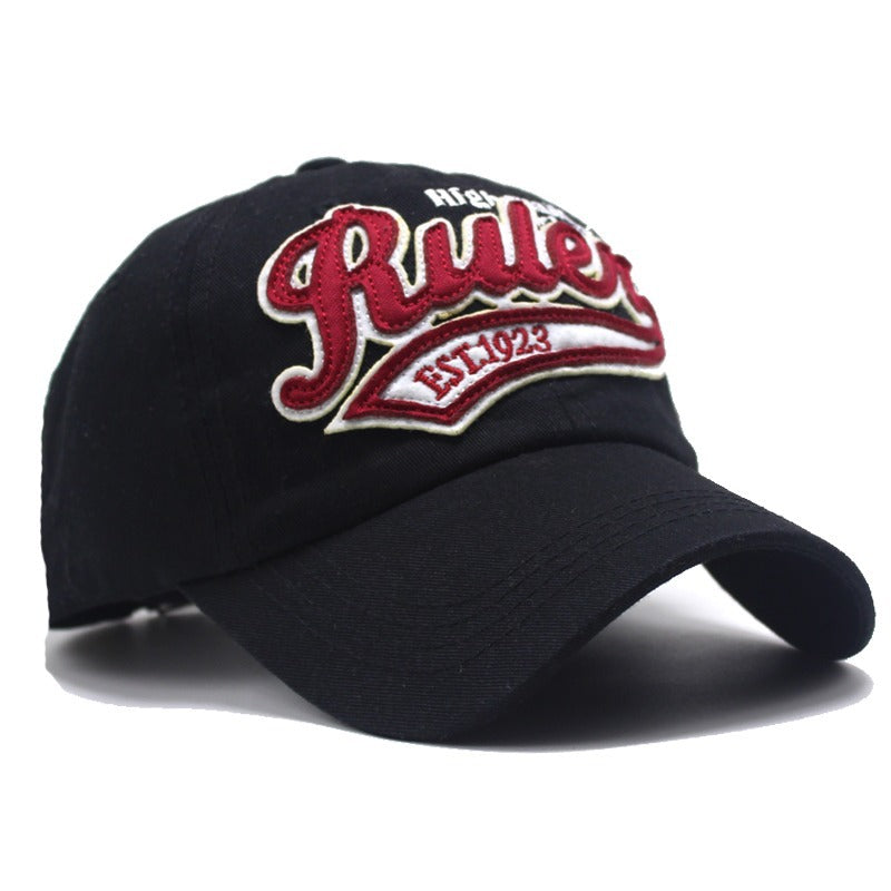 Wholesale  3D three-dimensional embroidery high-grade cotton letter embroidery Rules baseball hat