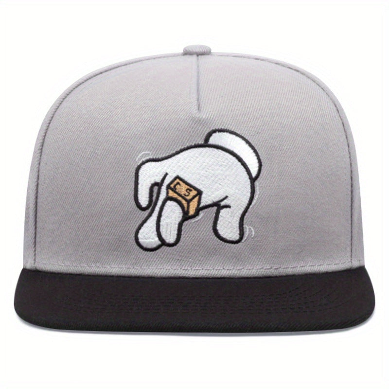 Wholesale Hip Hop Hat Flat Brim Hat Street Dance Cotton Baseball Cap ACC-HT-QiNiao010