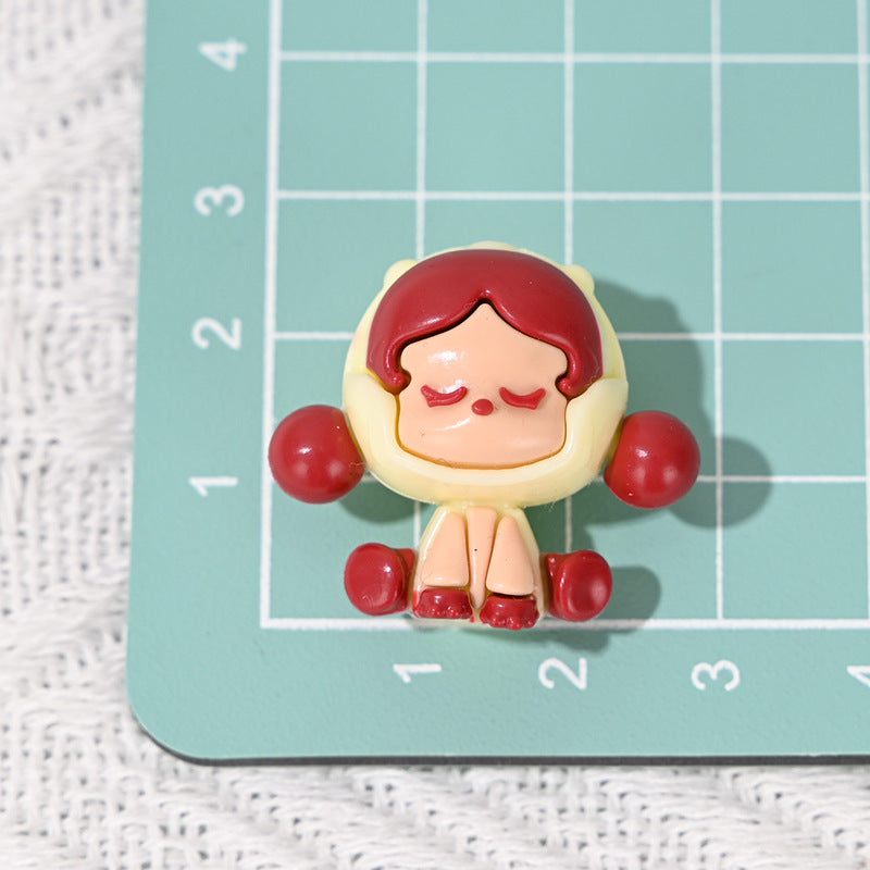 Wholesale 10pcs Rubber Cute Cartoon  DIY Bead Accessories