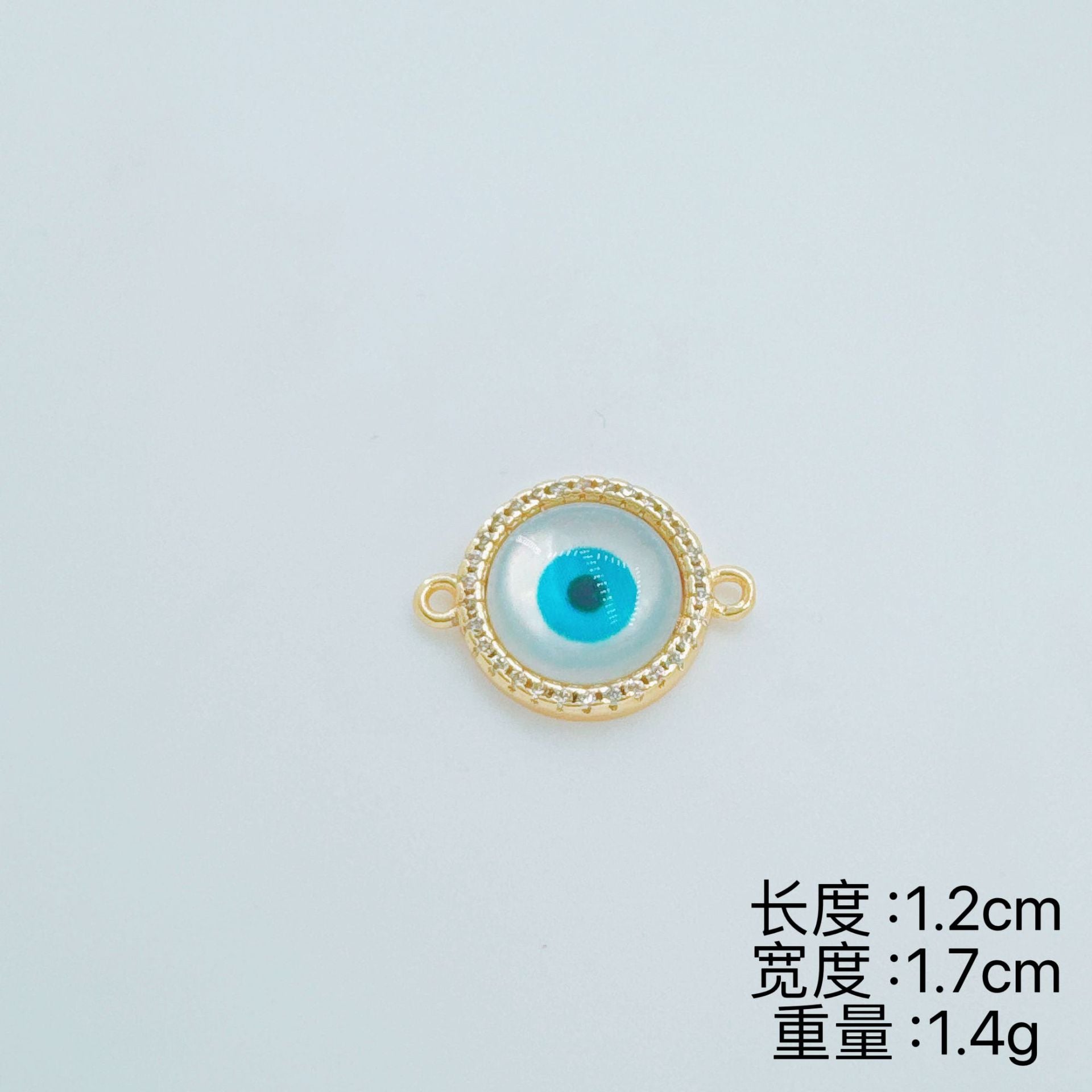 Wholesale Vintage Evil Eye Bracelet Gold Plated Copper Fashion Jewelry Gift for Women